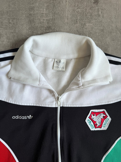1990 Adidas World Cup Etrusco Unico Football Track Top | Extra Extra Large, Multicoloured