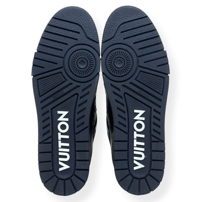 LOUIS VUITTON LV TRAINER SNEAKER BLACK / WHITE UK10 | UK 10, Black