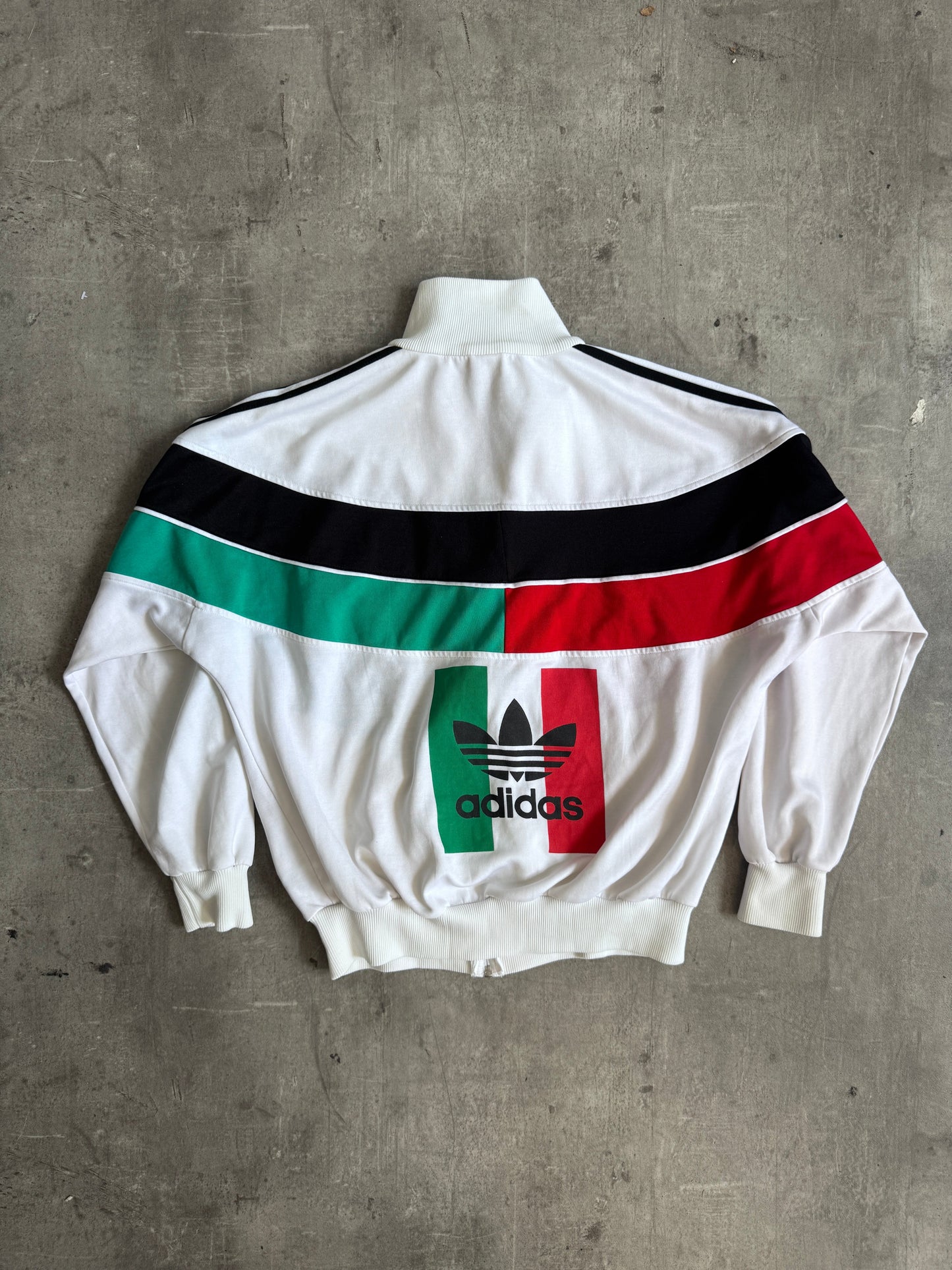 1990 Adidas World Cup Etrusco Unico Football Track Top | Extra Extra Large, Multicoloured