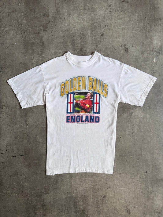 David Beckham "Golden Balls" Graphic Tee | Small, Multicoloured