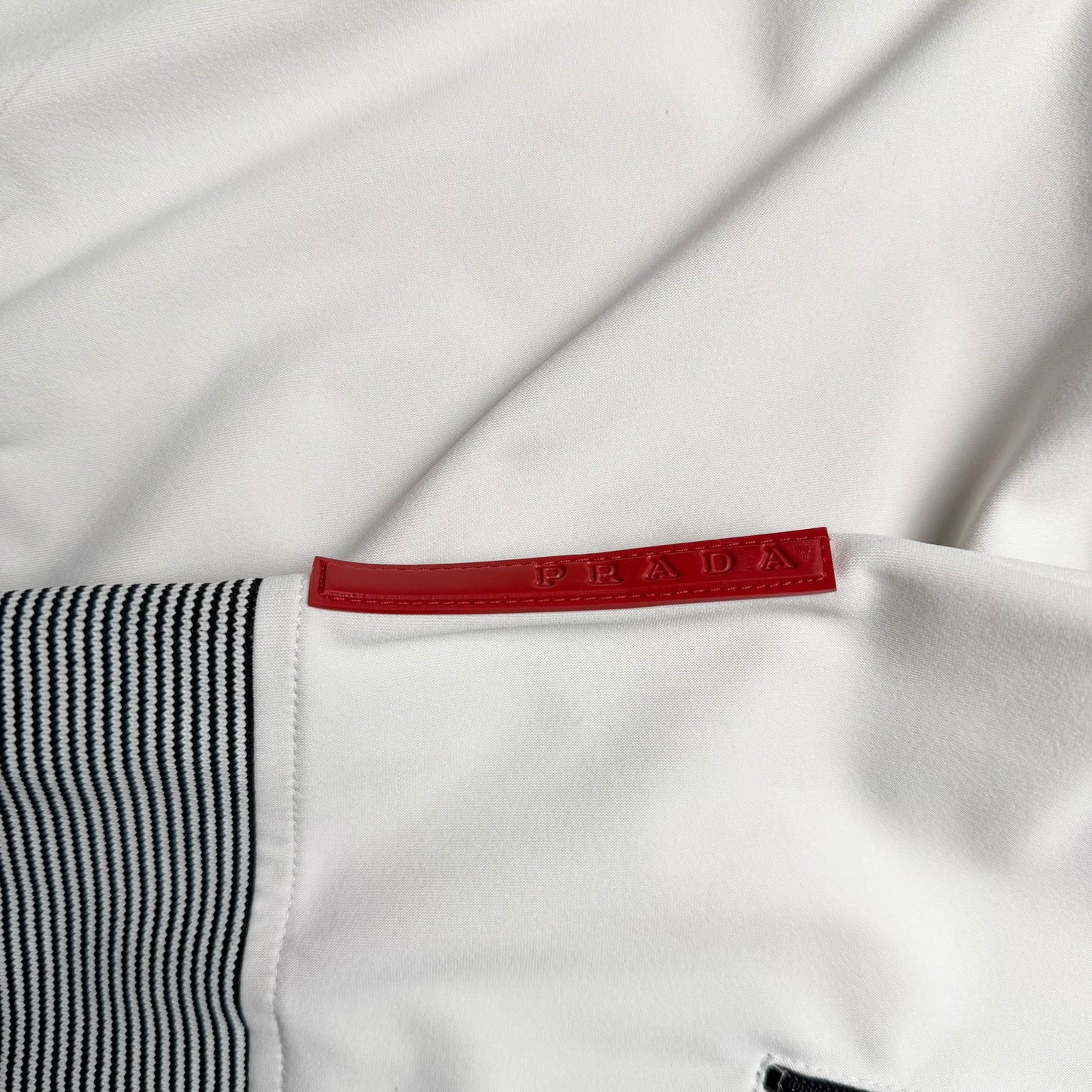 Vintage Prada Sport Striped Track Jacket (XXL)