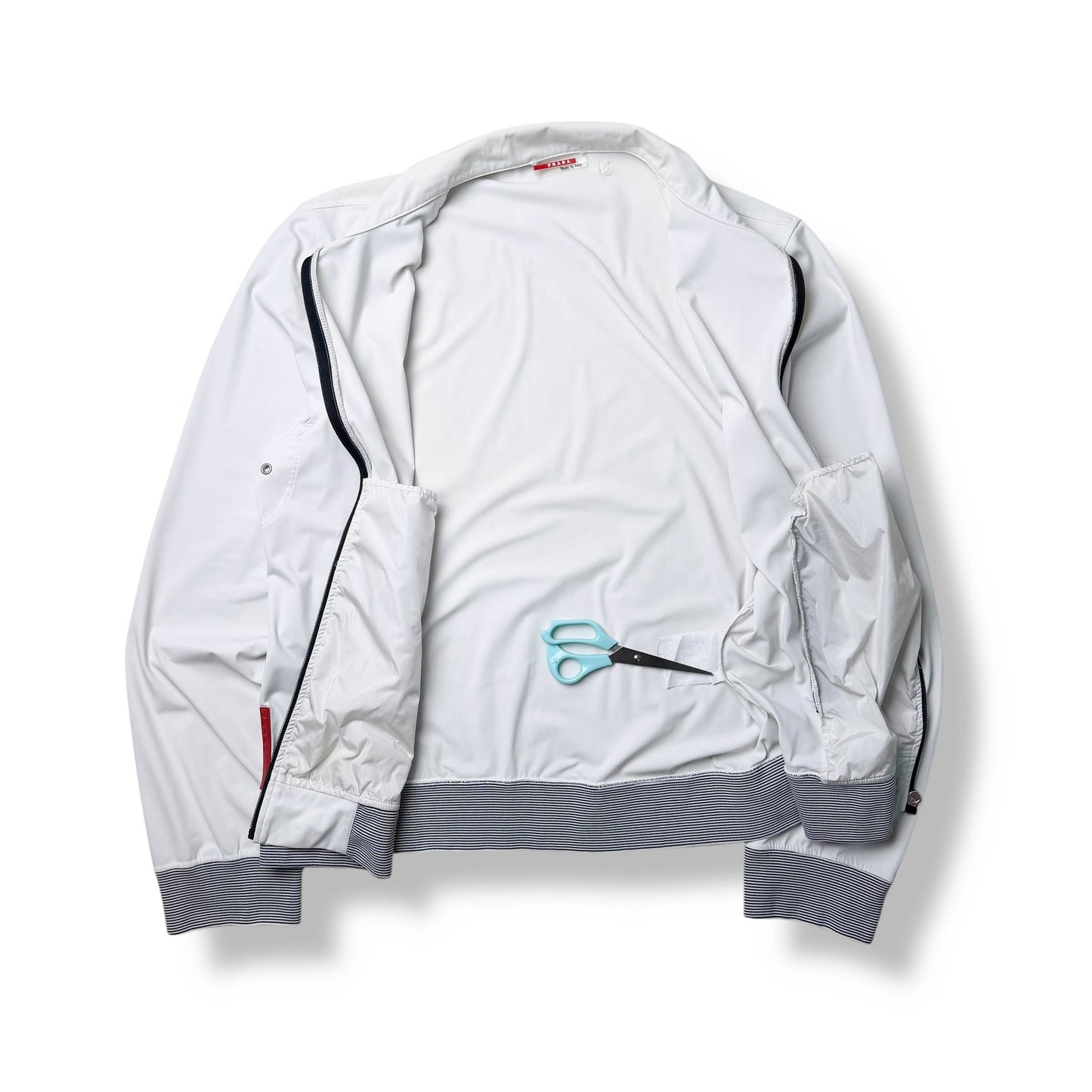 Vintage Prada Sport Striped Track Jacket (XXL)