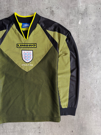 1998-1999 England x Umbro Goalkeeper Football Shirt | Medium, Multicoloured