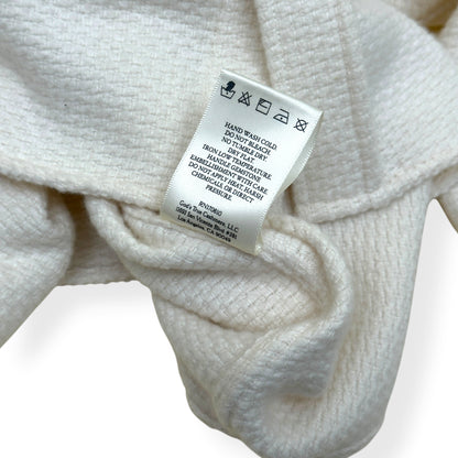 GOD'S TRUE CASHMERE AIR WAFFLE CASHMERE SHIRT ECRU XL | XL, Ecru