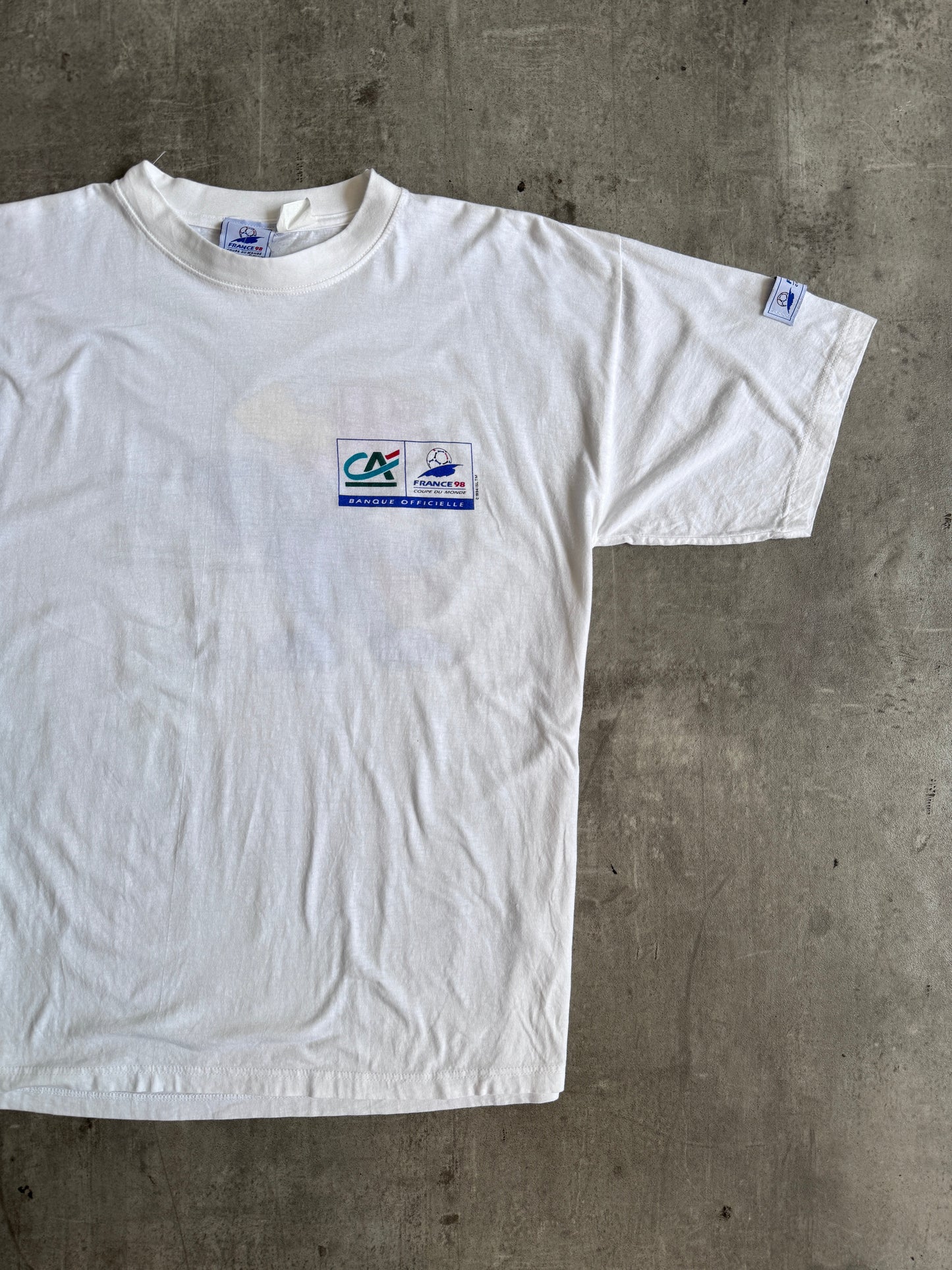 1995 France 98 World Cup Graphic Tee | Extra Large, Multicoloured