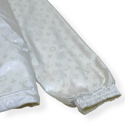 LOUIS VUITTON LVSE CABLES EDITION MONOGRAM REVERSIBLE WINDBREAKER WHITE 52 / L | Large, White