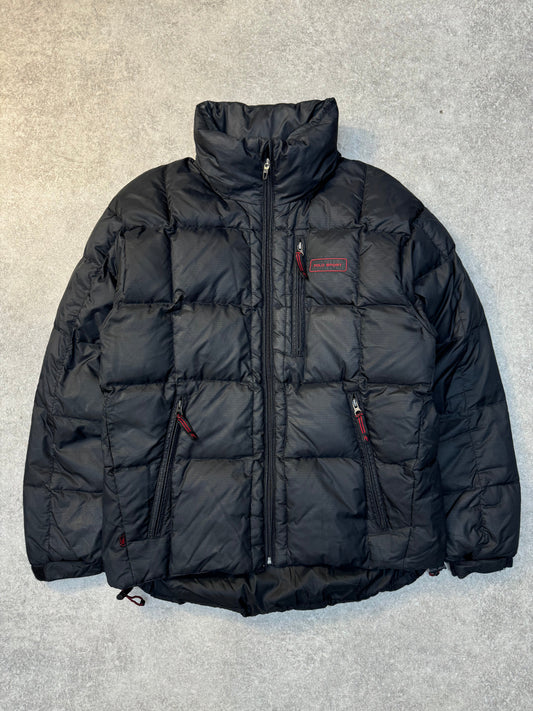 Polo Sport Multi-pocket Black Quilted Puffer Down Jacket