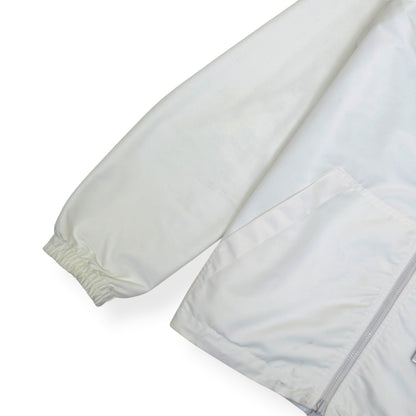 LOUIS VUITTON LVSE CABLES EDITION MONOGRAM REVERSIBLE WINDBREAKER WHITE 52 / L | Large, White