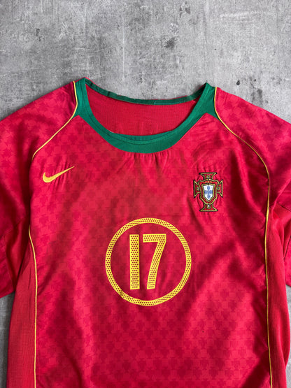 2004 Portugal x Nike "Ronaldo 17" Football Shirt | Extra Large, Multicoloured