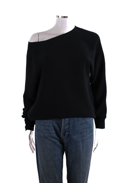 Vince L/S Top Navy M | O/S, Navy