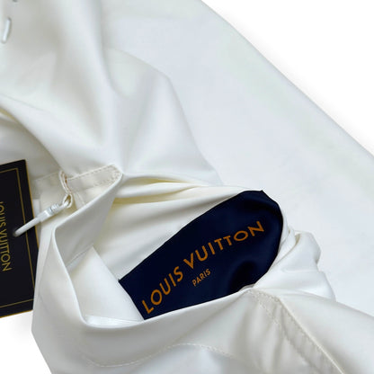 LOUIS VUITTON LVSE CABLES EDITION MONOGRAM REVERSIBLE WINDBREAKER WHITE 52 / L | Large, White