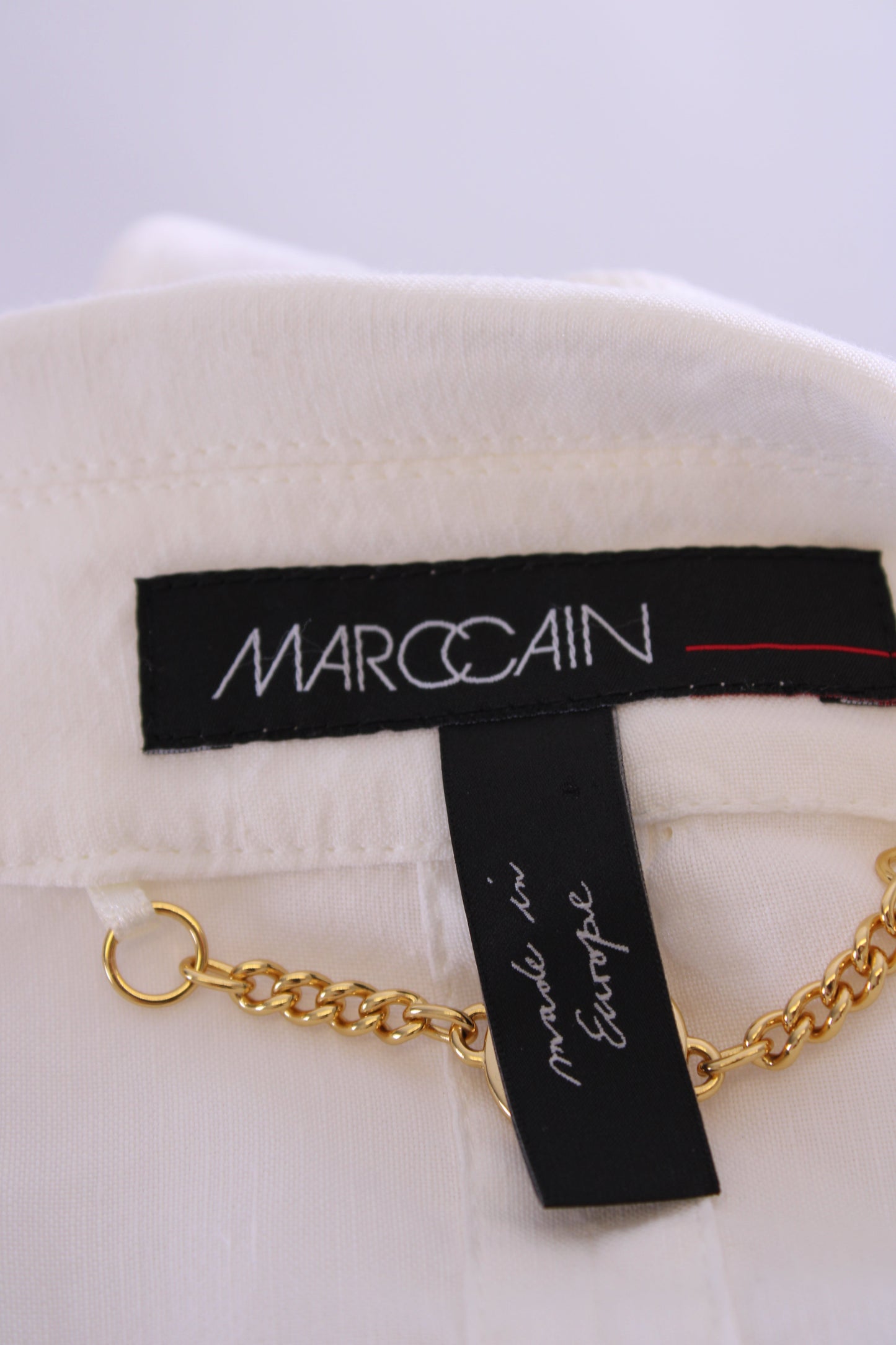 MarcCain L/S Shacket White 12 | O/S, White