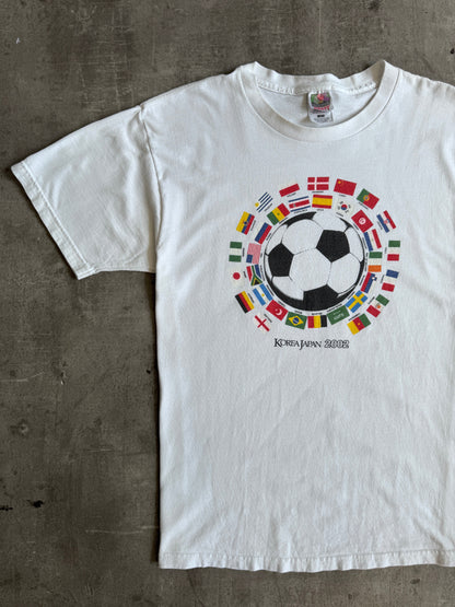 2002 Korea Japan World Cup Graphic Tee | Large, Multicoloured