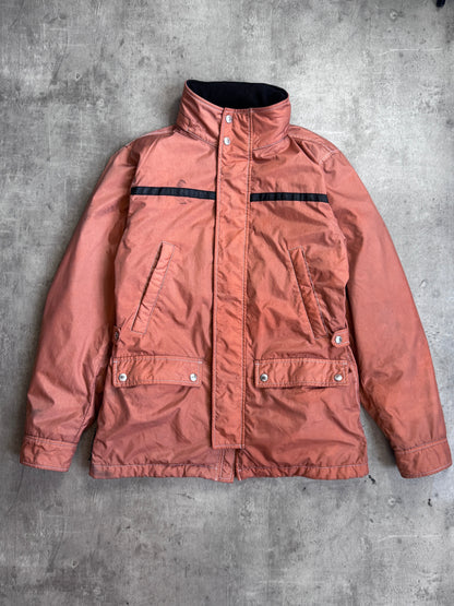 Prada Technical Nylon Garment Dyed Padded Jacket