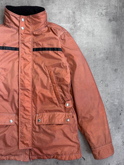 Prada Technical Nylon Garment Dyed Padded Jacket