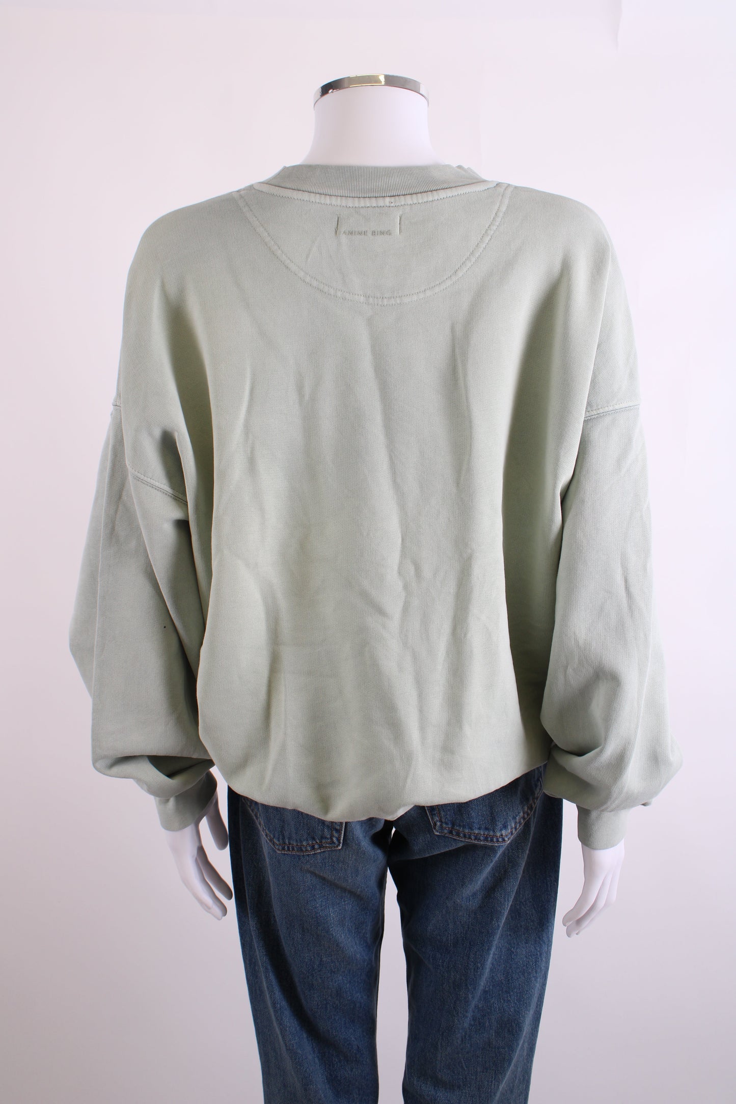 Anine Bing Logo Sweatshirt Mint M | O/S, Mint