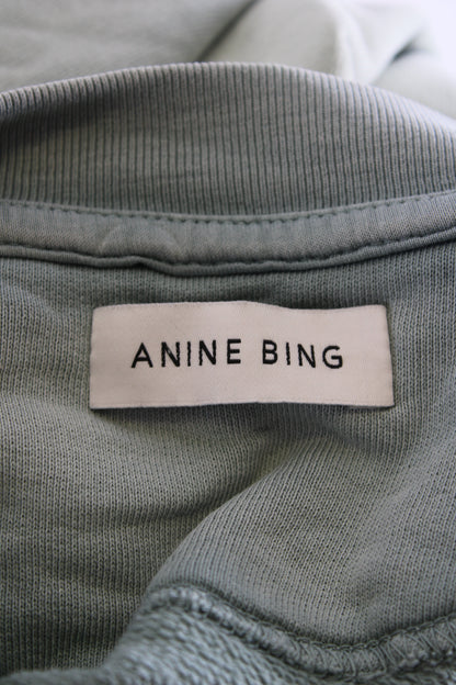Anine Bing Logo Sweatshirt Mint M | O/S, Mint