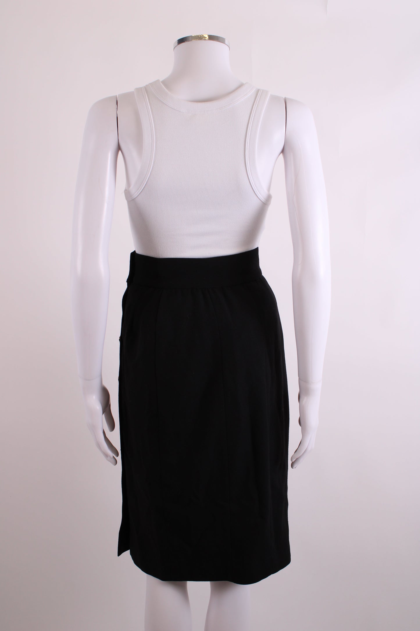 Chanel Pencil Skirt Black 8 | O/S, Black
