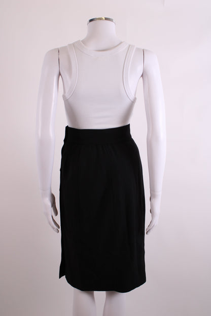 Chanel Pencil Skirt Black 8 | O/S, Black