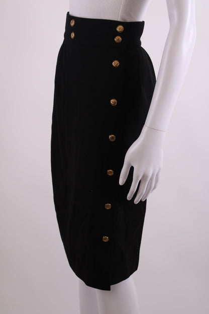 Chanel Pencil Skirt Black 8 | O/S, Black