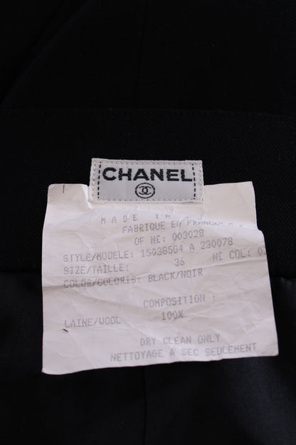 Chanel Pencil Skirt Black 8 | O/S, Black
