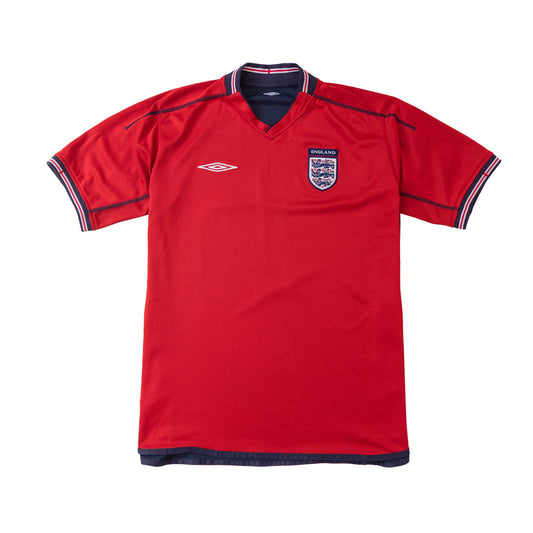 2002/04 England x Umbro Reversible Away Football Shirt