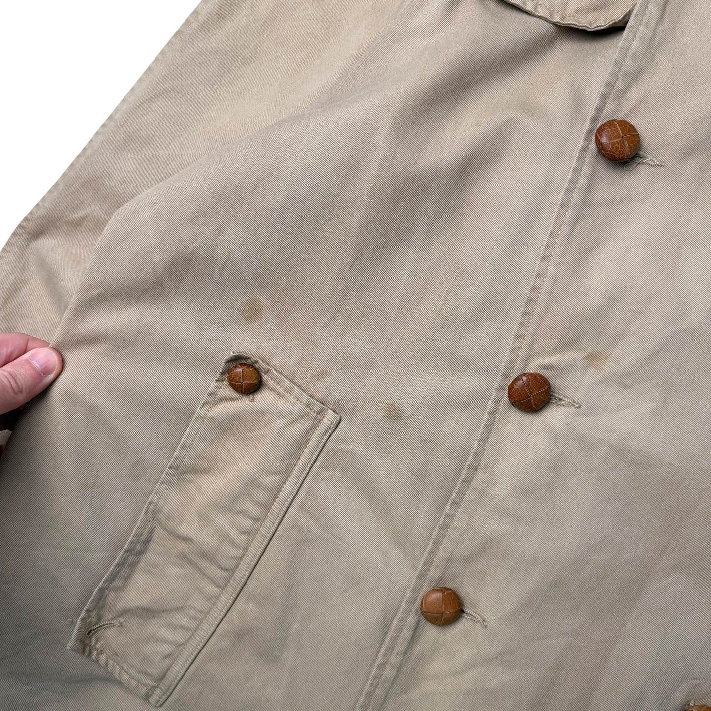 Vintage CP Company Heavy Trench Coat (M)