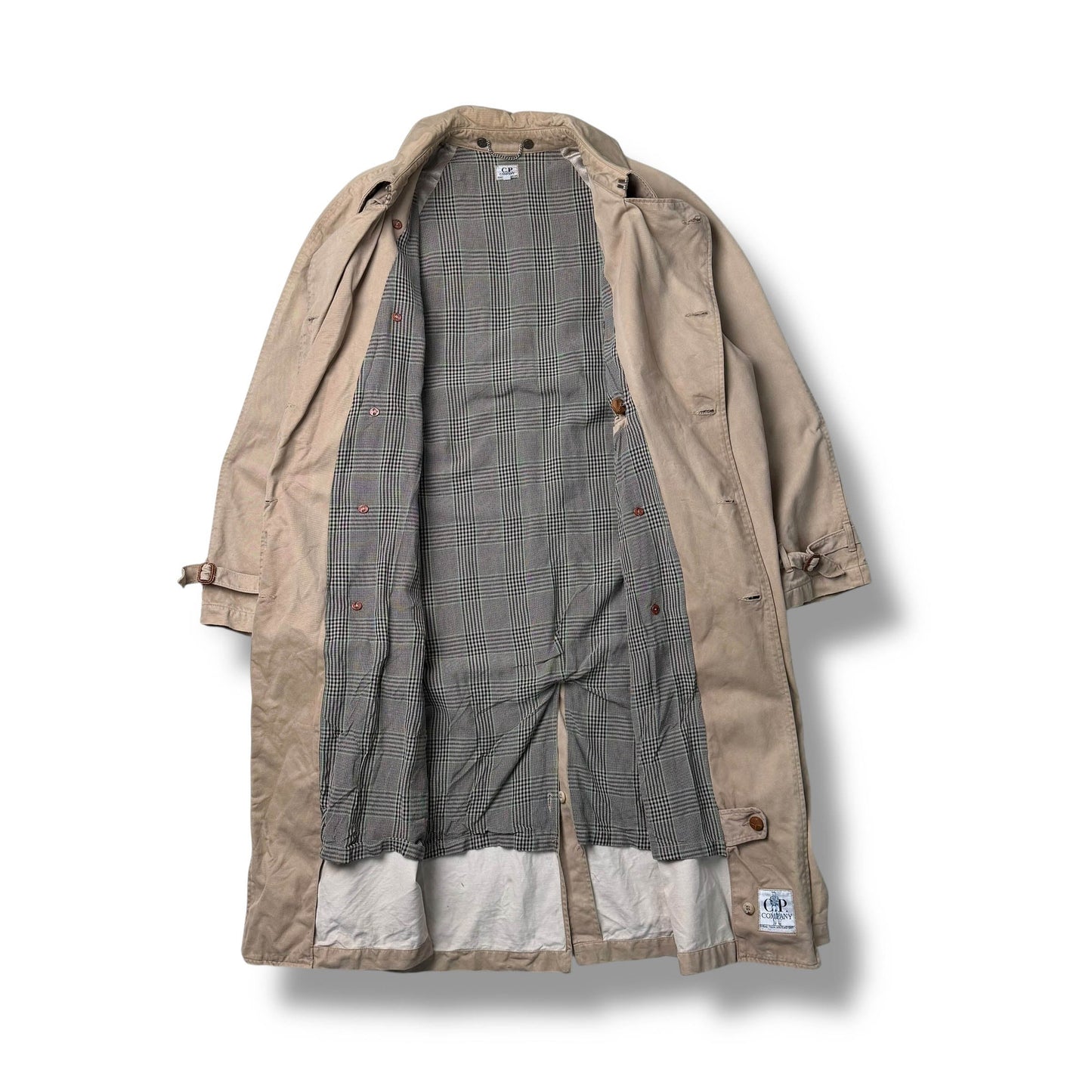 Vintage CP Company Heavy Trench Coat (M)