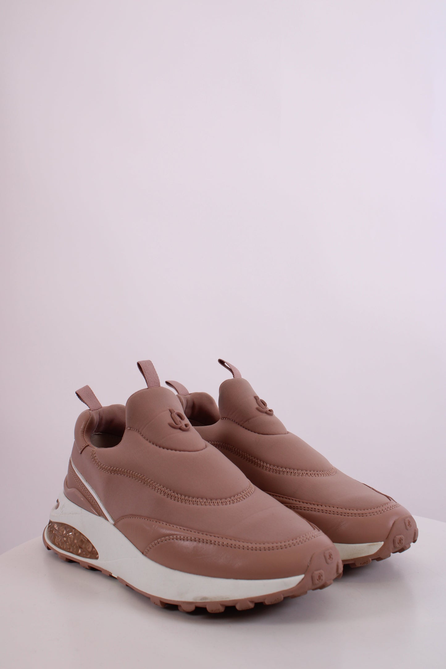 Jimmy Choo Memphis Trainers Beige 37 | O/S, Beige