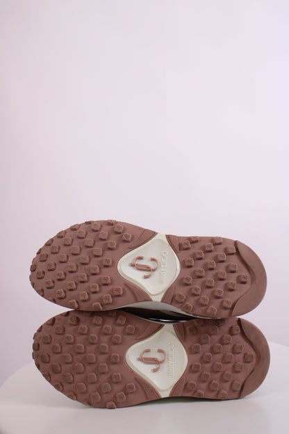 Jimmy Choo Memphis Trainers Beige 37 | O/S, Beige