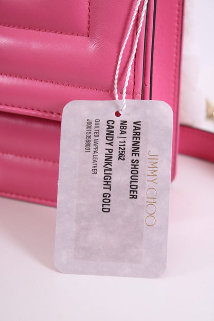 Jimmy Choo Quilted Avenue Handbag Pink | O/S, Pink