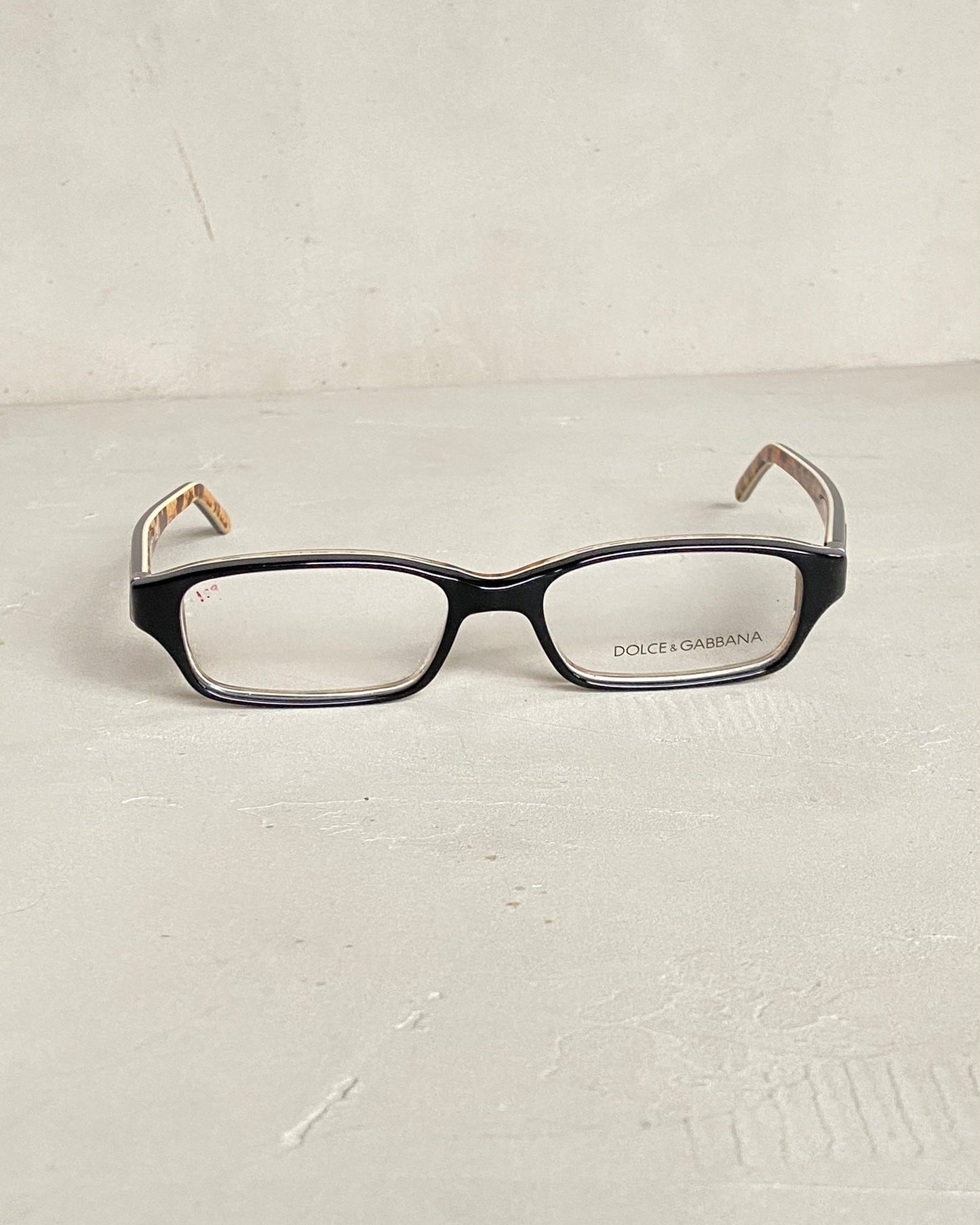 DOLCE AND GABBANA D&G 90'S BAYONETTA GLASSES | O/S, Black