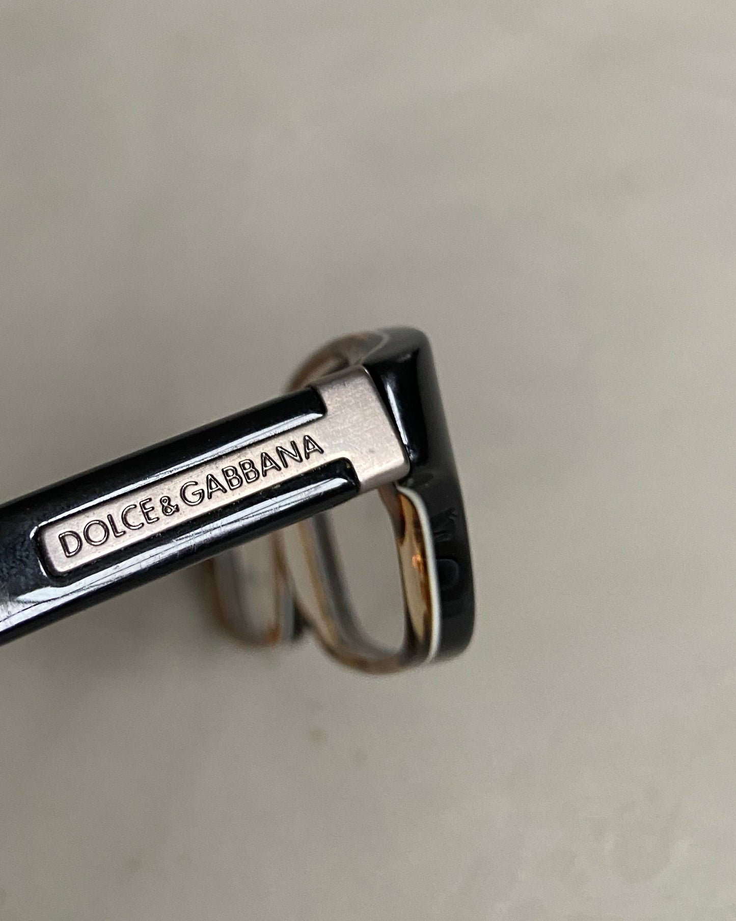 DOLCE AND GABBANA D&G 90'S BAYONETTA GLASSES | O/S, Black