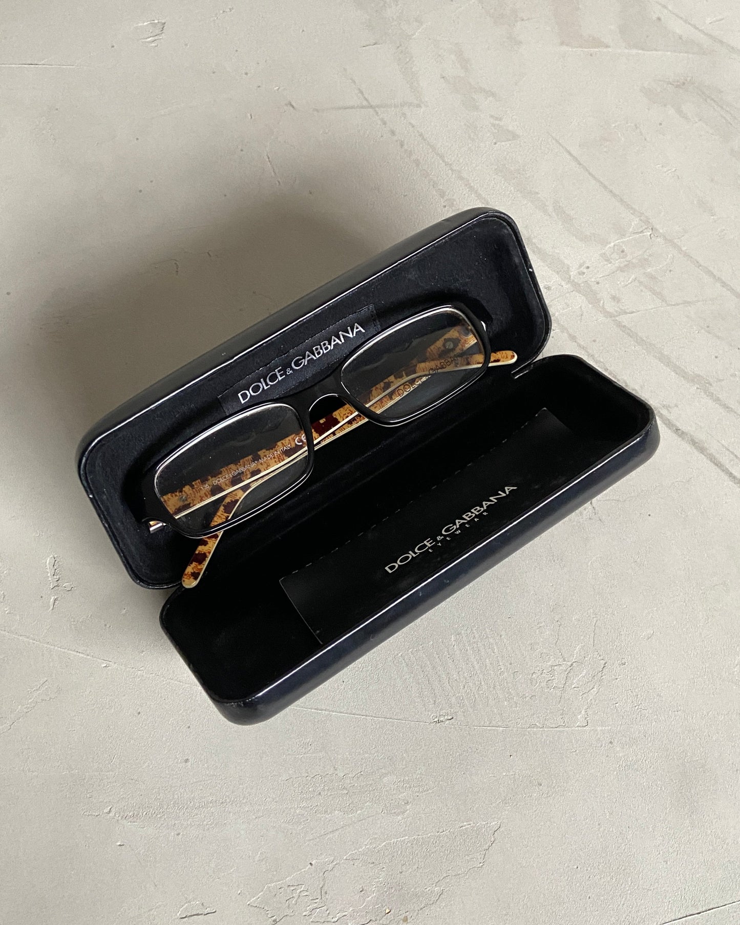 DOLCE AND GABBANA D&G 90'S BAYONETTA GLASSES | O/S, Black