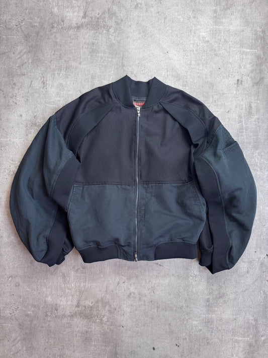 VT Rework: Prada Ribbed Trim Cropped Bomber Blouson