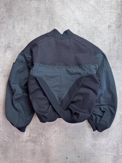 VT Rework: Prada Ribbed Trim Cropped Bomber Blouson