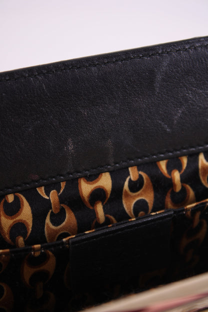 Gucci GG Snakeskin Britt Clutch Black | Default Title, Black