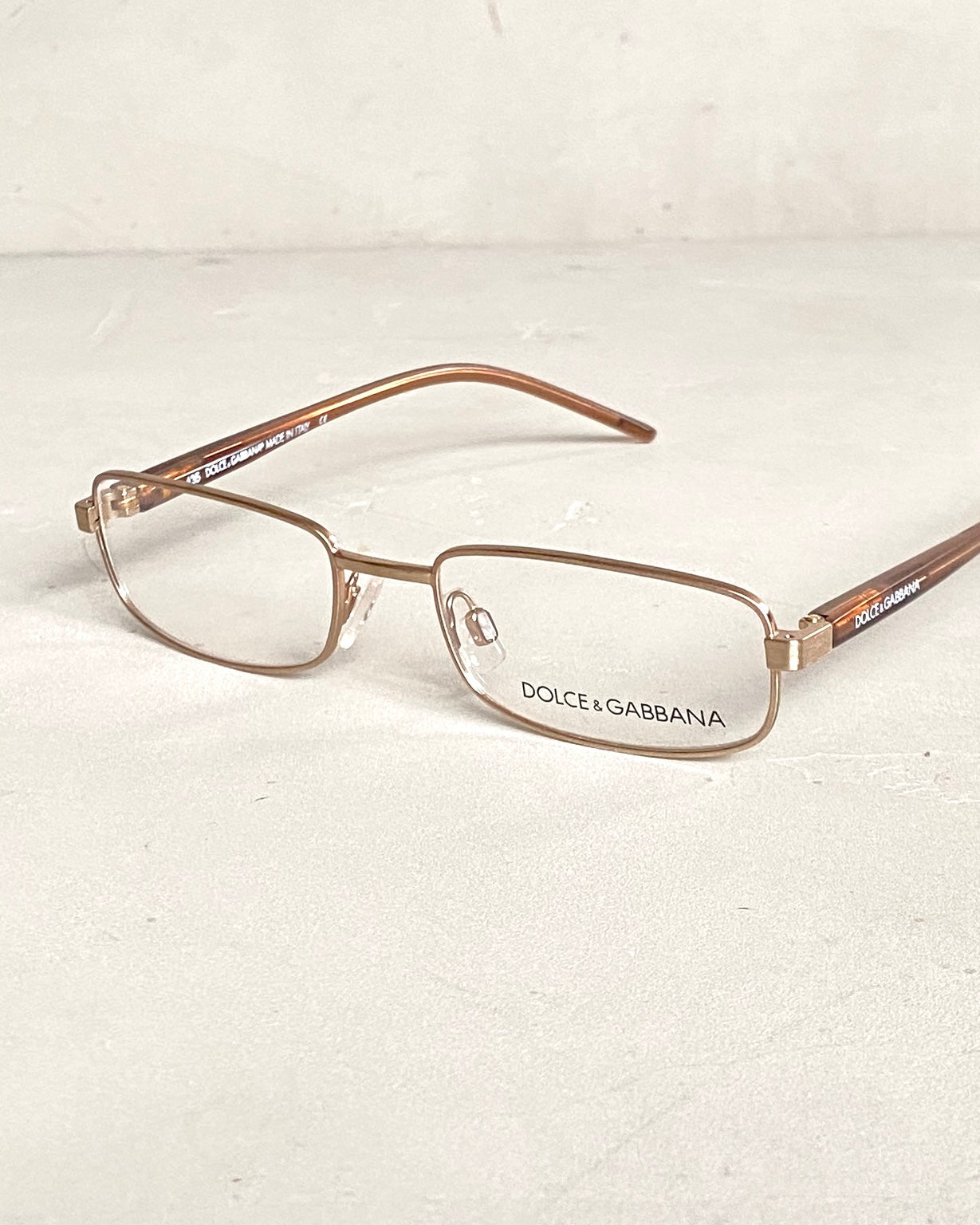 DOLCE AND GABBANA D&G 90'S BAYONETTA GLASSES | O/S, Bronze