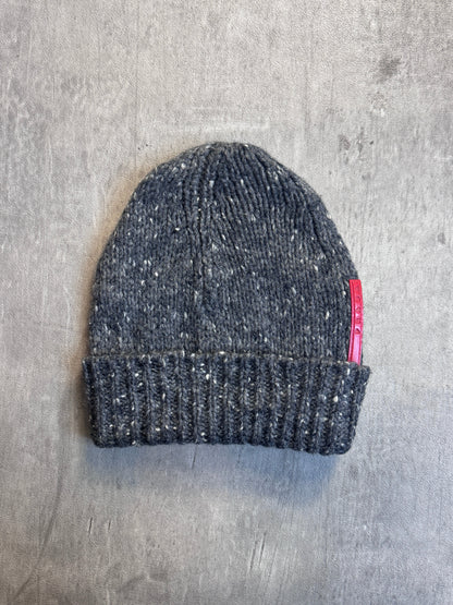 Prada Sport Grey Marled Wool Beanie