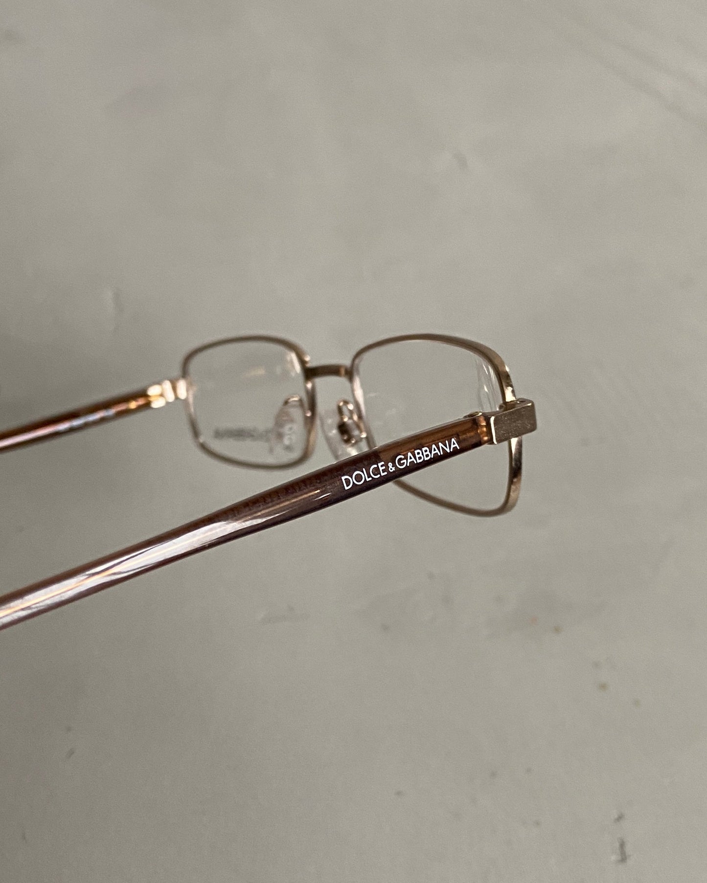 DOLCE AND GABBANA D&G 90'S BAYONETTA GLASSES | O/S, Bronze