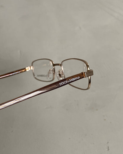 DOLCE AND GABBANA D&G 90'S BAYONETTA GLASSES | O/S, Bronze