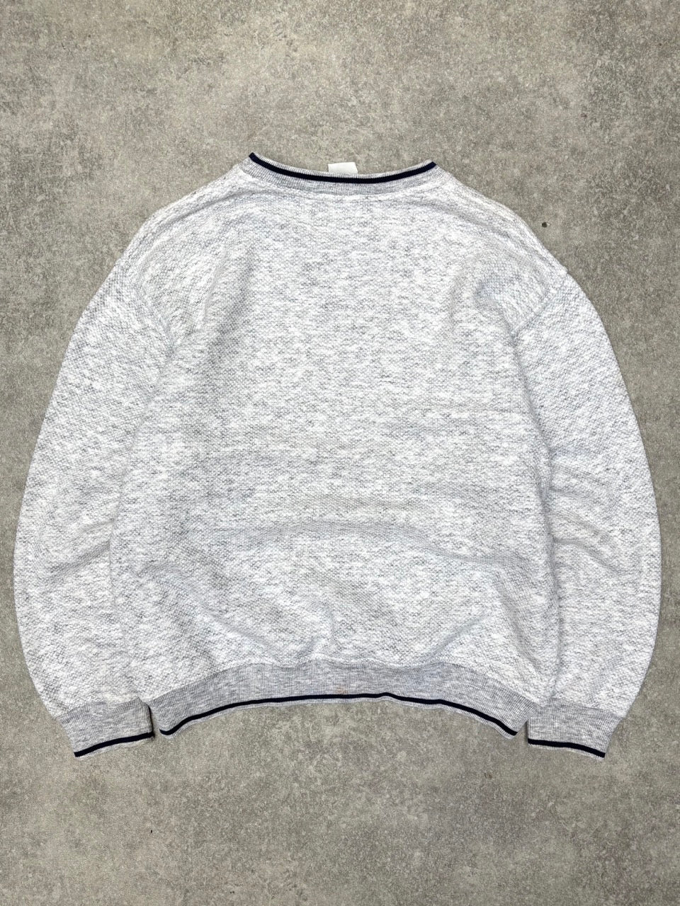 1980s Emporio Armani Ski Graphic Waffle Sweater