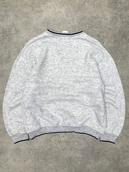 1980s Emporio Armani Ski Graphic Waffle Sweater