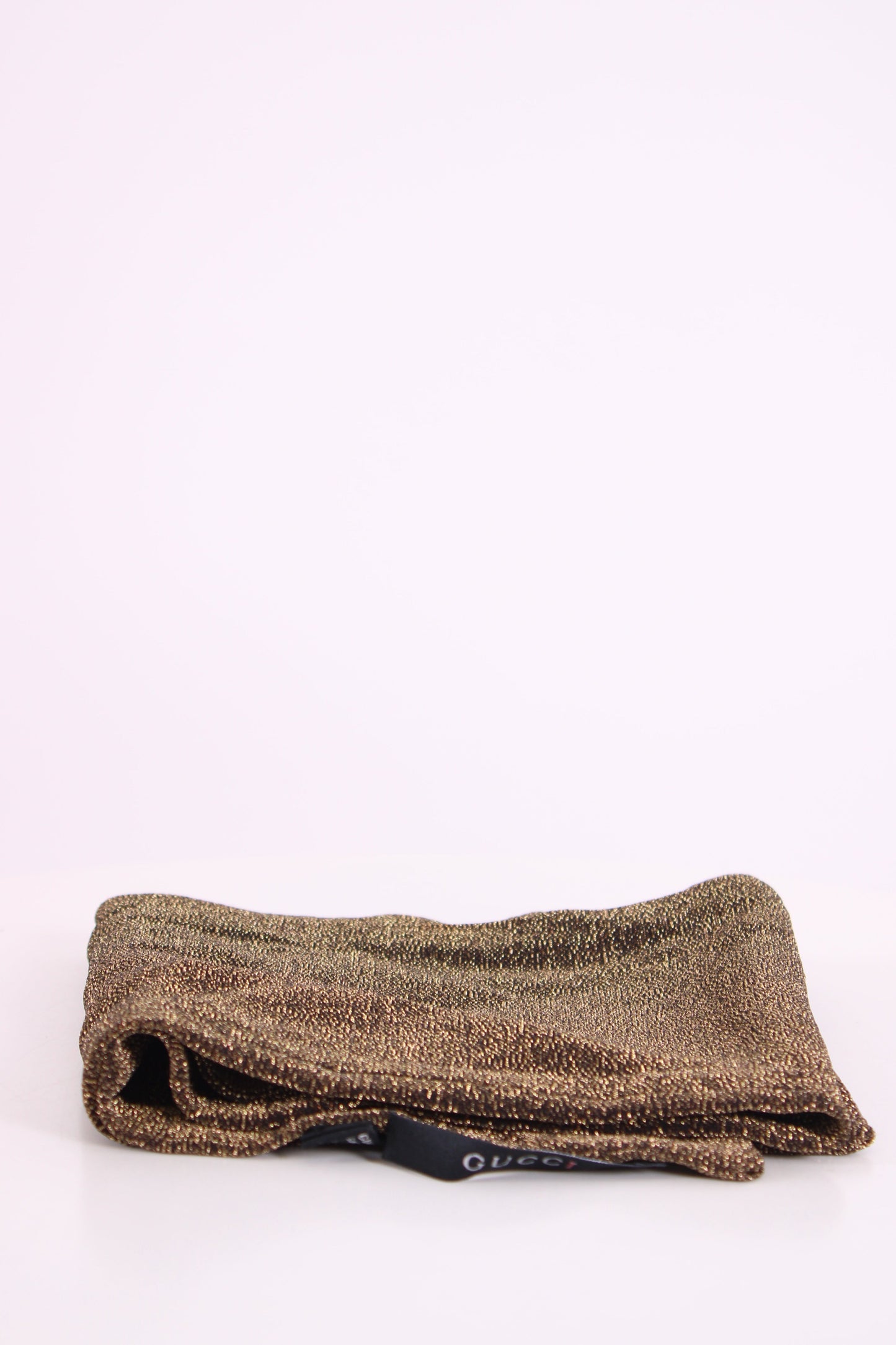 Gucci GG Velvet Scarf Black/ Bronze | O/S, Black