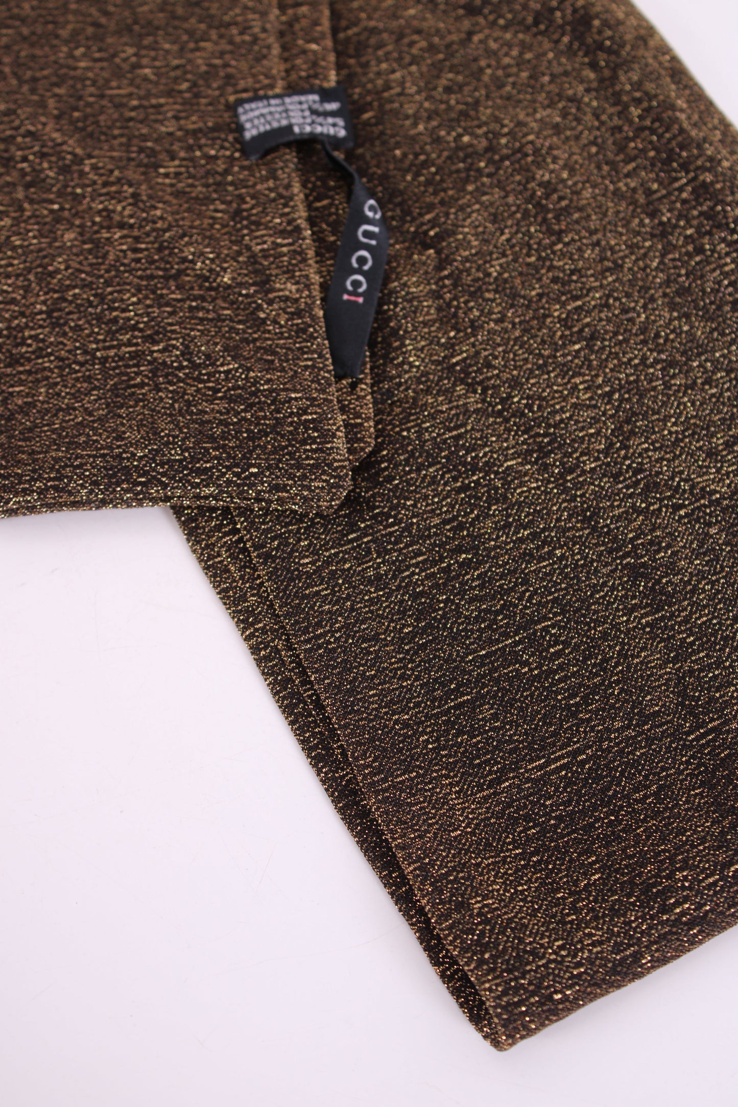 Gucci GG Velvet Scarf Black/ Bronze | O/S, Black