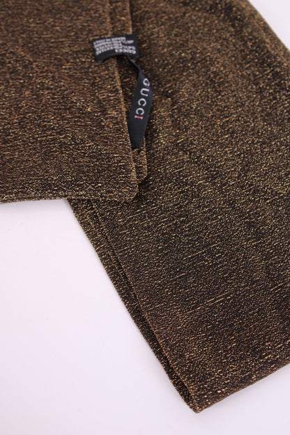 Gucci GG Velvet Scarf Black/ Bronze | O/S, Black