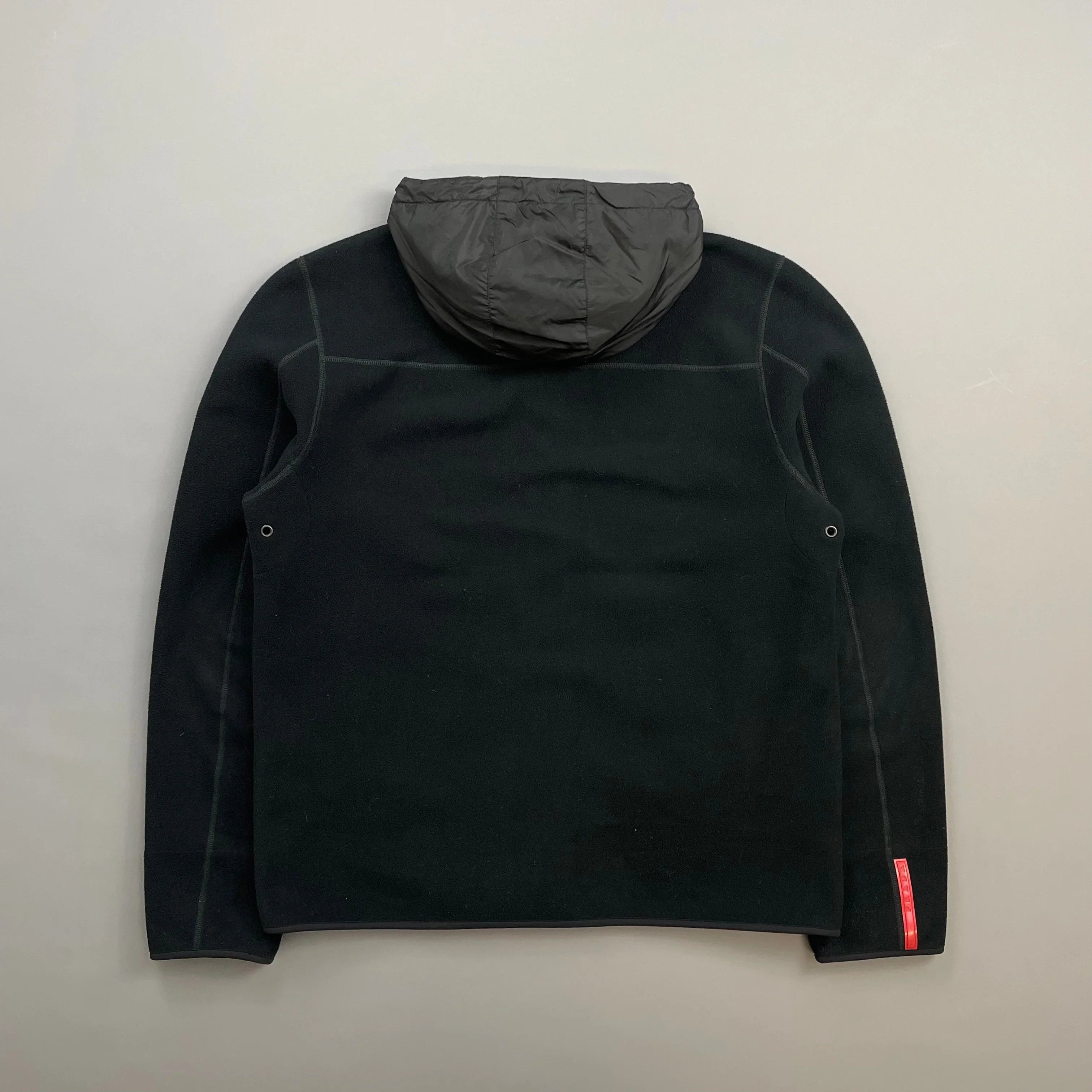 S flip nylon jacket theredthread black Mix Nylon Short