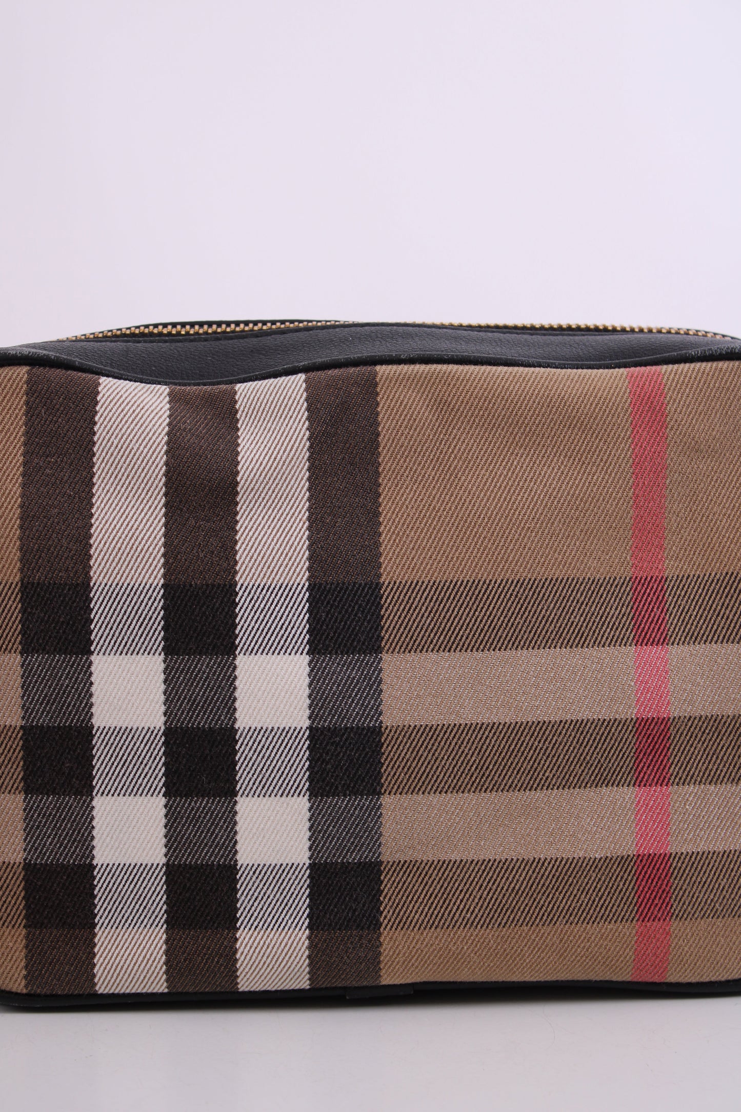 Burberry Check Camera Crossbody Bag Beige | O/S, Beige