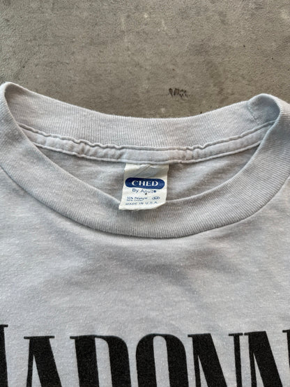 1987 Madonna "Who's That Girl" World Tour Single Stitch Graphic Tee | Small, Multicoloured