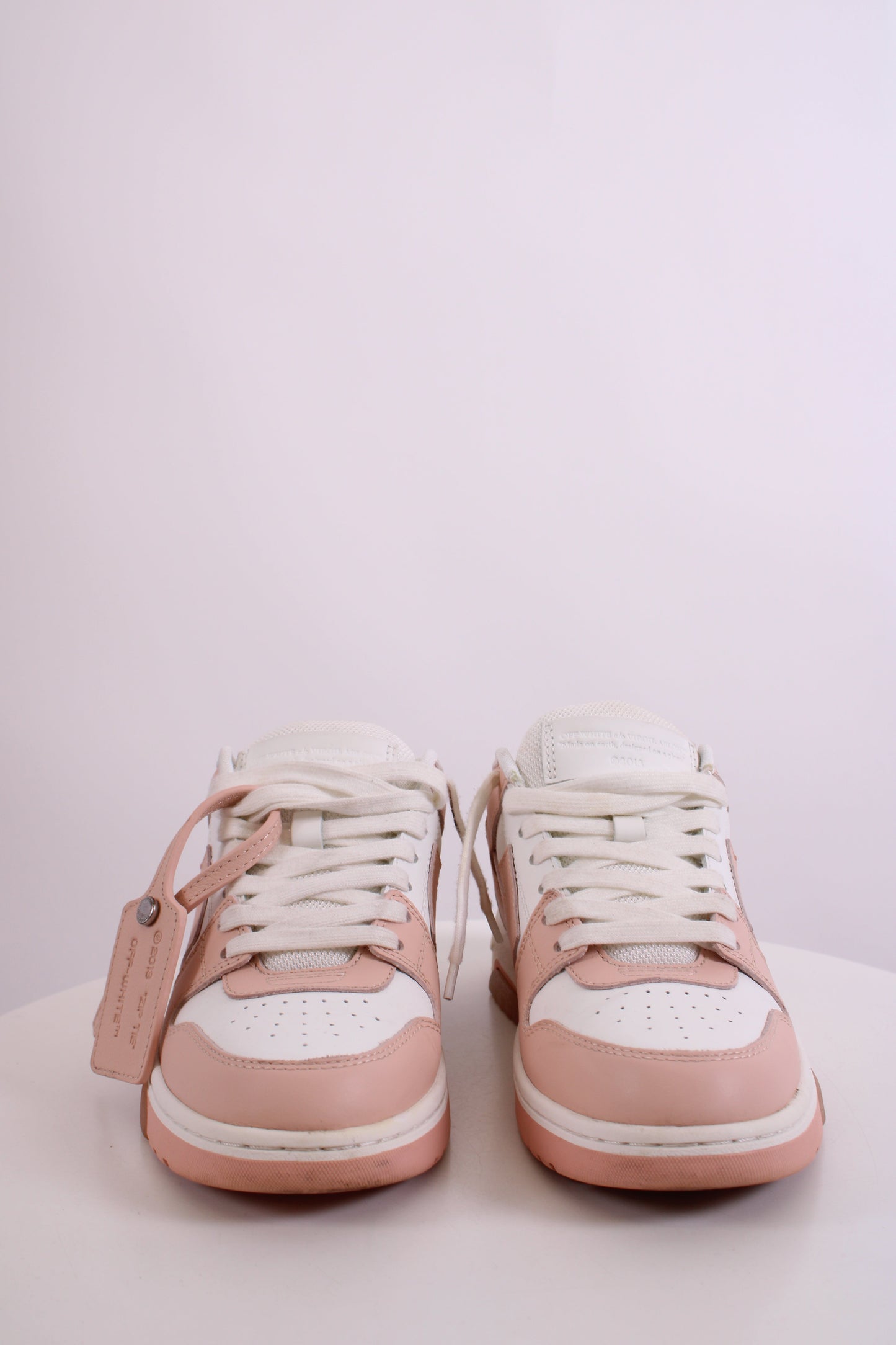 Off White Out Of Office Trainers White/ Peach 37 | O/S, White